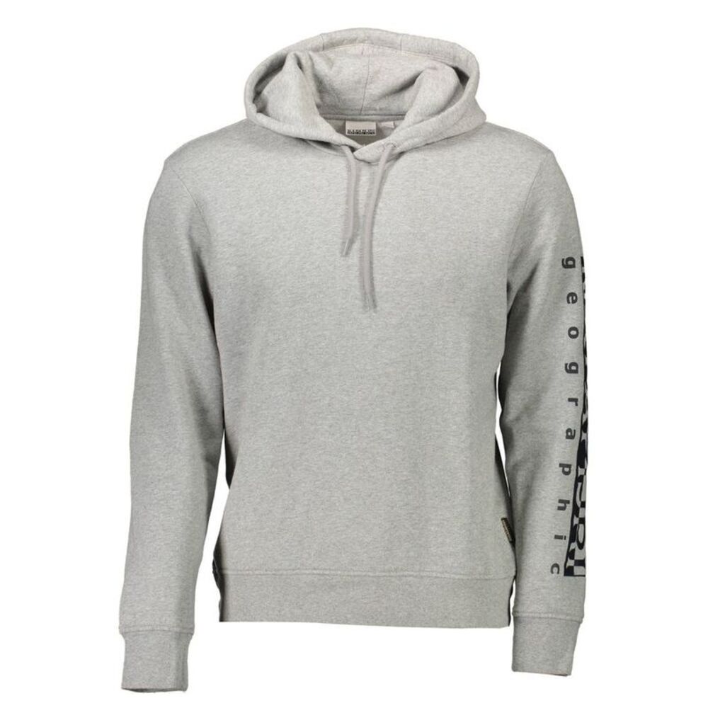 Napapijri Gray Cotton Men Men's Sweater